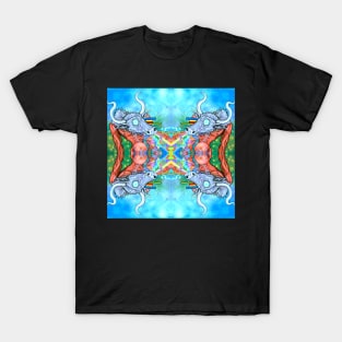 When Black Holes Feast on Screaming Stars PATTERN T-Shirt